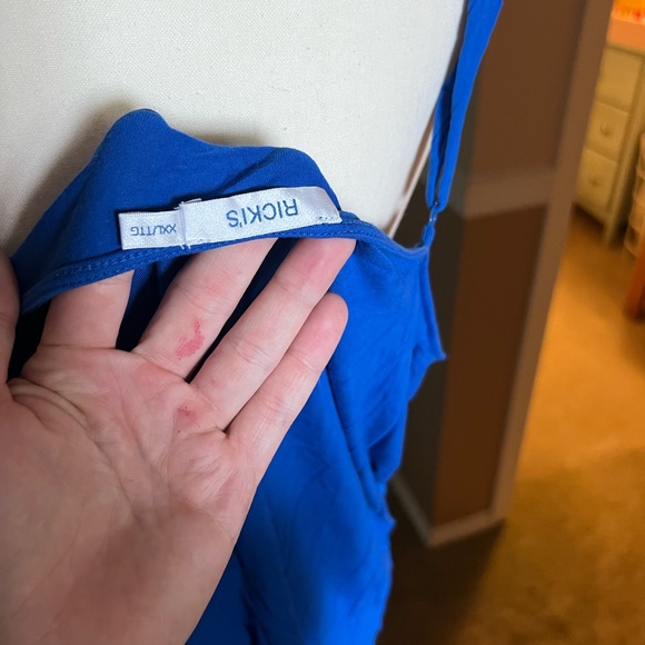 Blue Rickis Tank Top - Picture 2 of 3